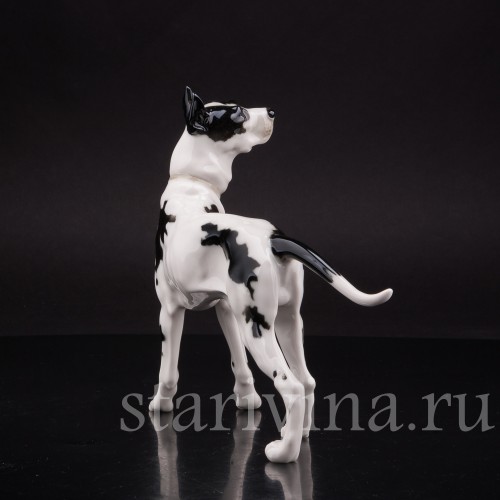 Статуэтка собаки из фарфора Дог, Hutschenreuther, Германия, 1970 гг.