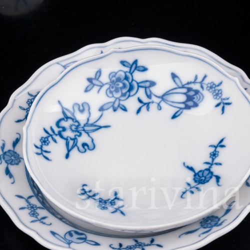 Фарфоровое Чайное трио, Meissen, Германия, вт. пол. 20 века.