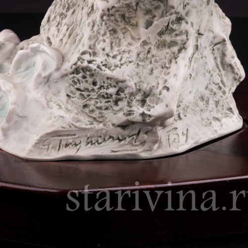 Большая фарфоровая композиция Орел Alka Kaiser, Германия, вт. пол. 20 в.