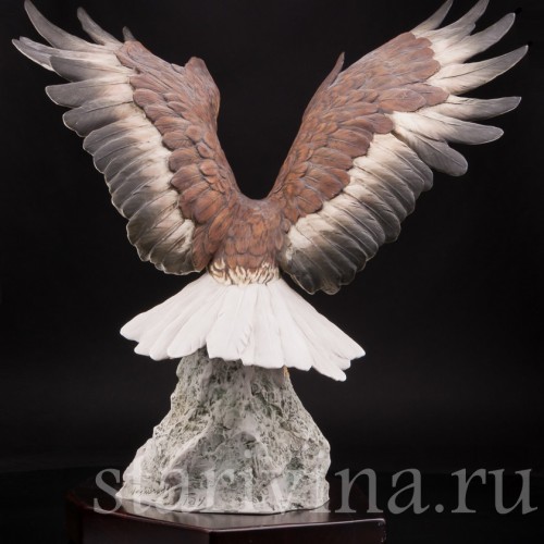 Большая фарфоровая композиция Орел Alka Kaiser, Германия, вт. пол. 20 в.