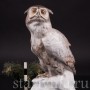 Фарфоровая статуэтка птицы Ушастая сова, Karl Ens, Германия, нач. 20 в.