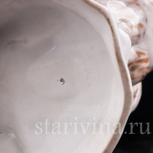 Фарфоровая статуэтка птицы Ушастая сова, Karl Ens, Германия, нач. 20 в.