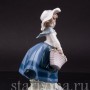 Фигурка из фарфора Девочка в шляпке, Lladro, Испания, вт пол. 20 века.