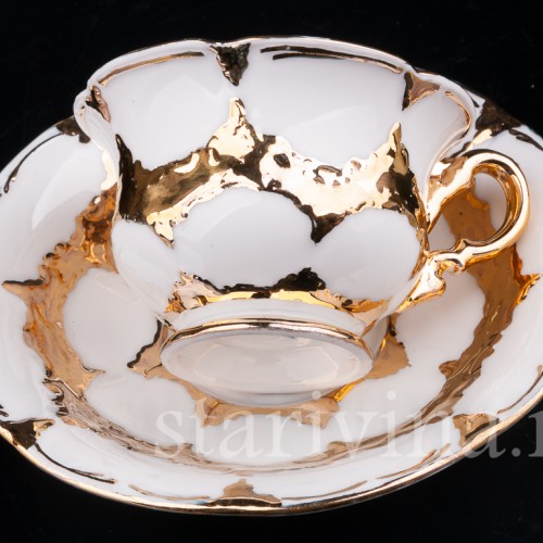 Фарфоровая Кофейная пара, Meissen, Германия, вт. пол. 20 века.