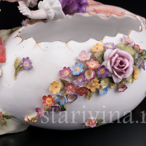 Ну-ка, догони! Играющие девочки, E. A. Muller, Германия