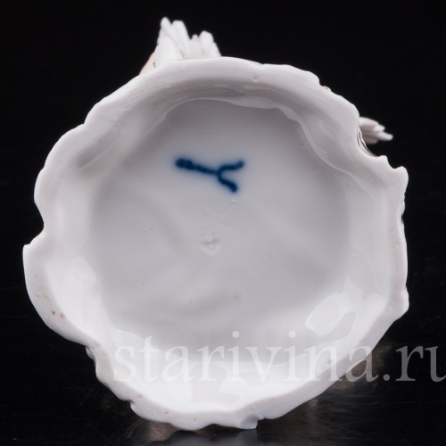 Фигурка из фарфора Ангелочек с письмом, Volkstedt, Германия, 19 в.