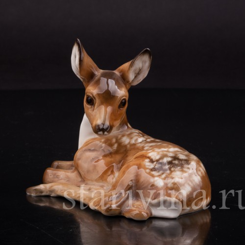 Фигурка из фарфора Олененок, Hutschenreuther, Германия, 1955-68 гг.