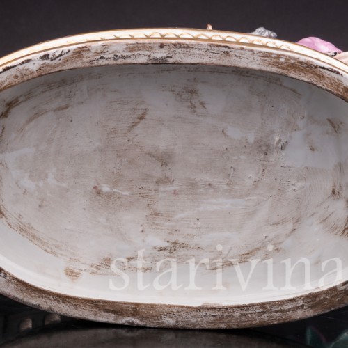 Композиция из фарфора Лорнет, Porcelaine de Paris, Франция, 19 в.