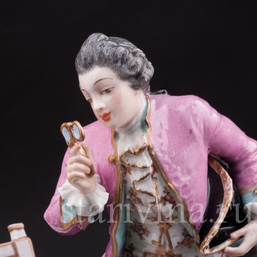 Композиция из фарфора Лорнет, Porcelaine de Paris, Франция, 19 в.