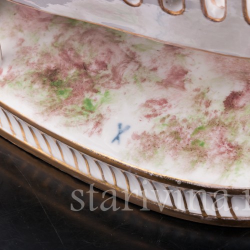 Композиция из фарфора Лорнет, Porcelaine de Paris, Франция, 19 в.