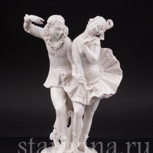 Фарфоровая композиция Карнавал, Schwarzburger, Германия, нач. 20 в.