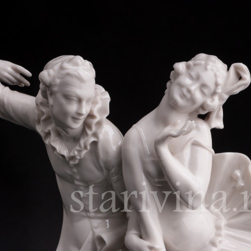 Фарфоровая композиция Карнавал, Schwarzburger, Германия, нач. 20 в.