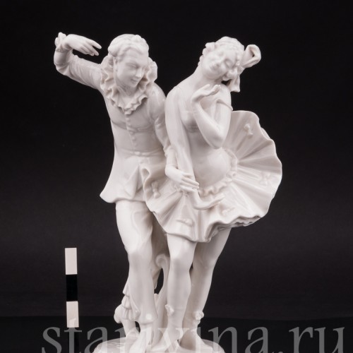 Фарфоровая композиция Карнавал, Schwarzburger, Германия, нач. 20 в.