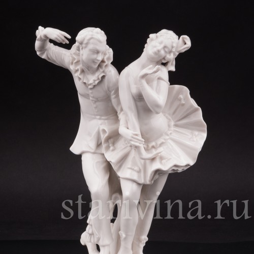 Фарфоровая композиция Карнавал, Schwarzburger, Германия, нач. 20 в.