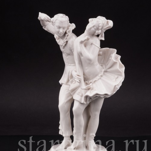 Фарфоровая композиция Карнавал, Schwarzburger, Германия, нач. 20 в.