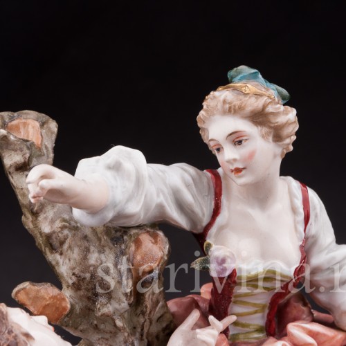 Фарфоровая композиция Конфеты, Дрезден, Германия, нач. 20 в.