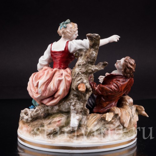 Фарфоровая композиция Конфеты, Дрезден, Германия, нач. 20 в.