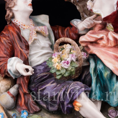 Фарфоровая композиция Конфеты, Дрезден, Германия, нач. 20 в.