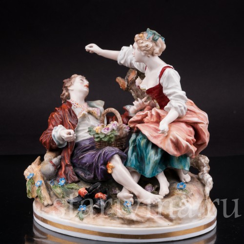 Фарфоровая композиция Конфеты, Дрезден, Германия, нач. 20 в.