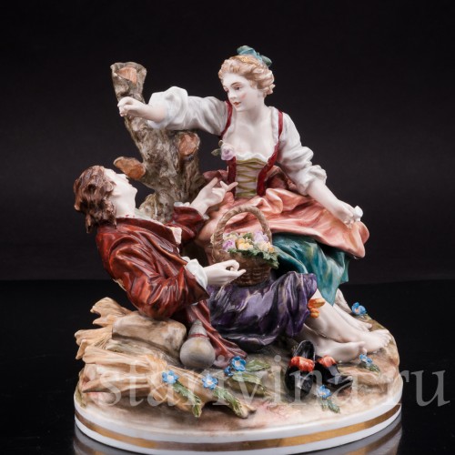 Фарфоровая композиция Конфеты, Дрезден, Германия, нач. 20 в.