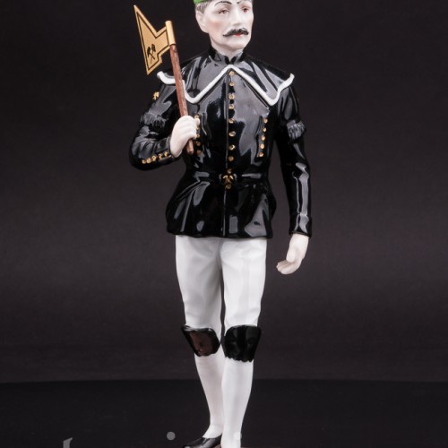 Статуэтка из фарфора Старшина шахтеров, Carl Thieme, Германия, вт. пол. 20 в.