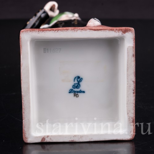 Статуэтка из фарфора Старшина шахтеров, Carl Thieme, Германия, вт. пол. 20 в.