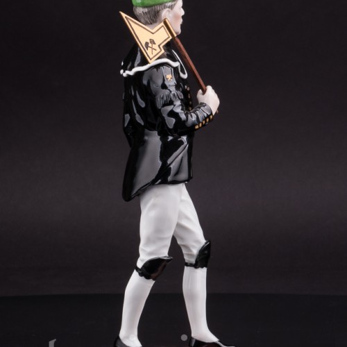 Статуэтка из фарфора Старшина шахтеров, Carl Thieme, Германия, вт. пол. 20 в.