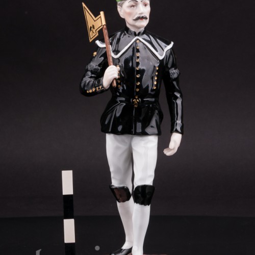 Статуэтка из фарфора Старшина шахтеров, Carl Thieme, Германия, вт. пол. 20 в.