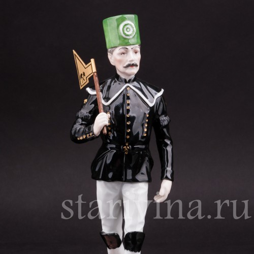 Статуэтка из фарфора Старшина шахтеров, Carl Thieme, Германия, вт. пол. 20 в.
