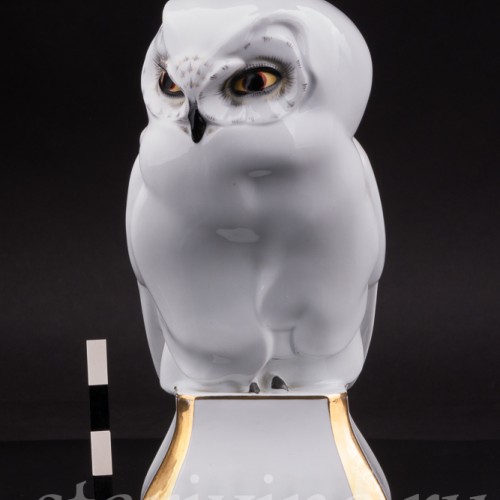 Статуэтка птицы из фарфора Полярная сова, Hutschenreuther, Германия, 1920-30 гг.