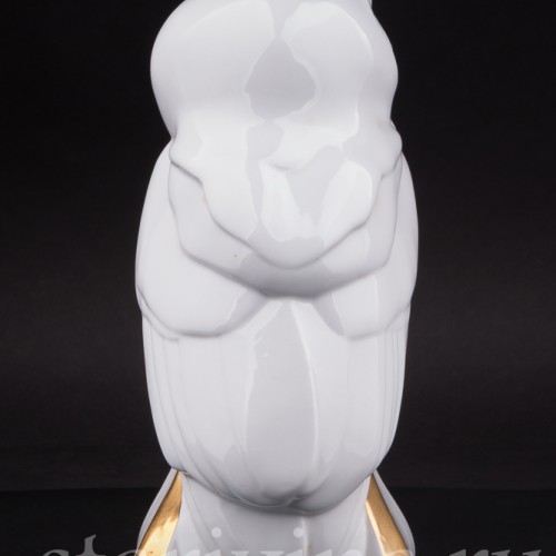 Статуэтка птицы из фарфора Полярная сова, Hutschenreuther, Германия, 1920-30 гг.