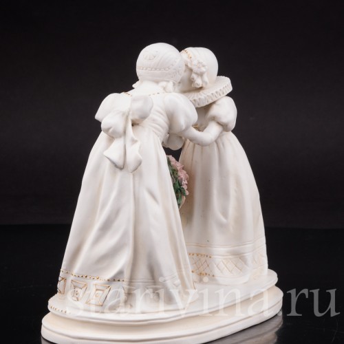 Фарфоровая статуэтка Сердечные поздравления, Goebel, Германия, перв. пол. 20 в.