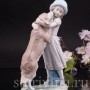Фарфоровая статуэтка Девочка с собакой, Lladro, Испания, 2001 г.