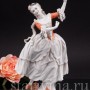 Фарфоровые статуэтки Танцовщица рококо, Rosenthal, Германия, 1948 г.