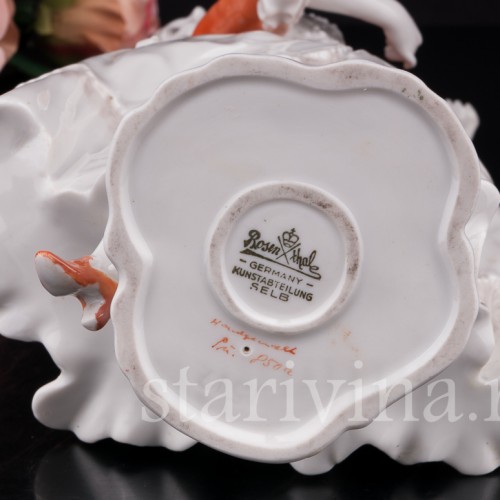 Фарфоровая статуэтка Танцовщица рококо, Rosenthal, Германия, 1948 г.
