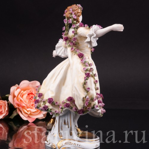 Фарфоровая статуэтка Танцовщица Камарго, Dressel, Kister & Co, Германия, нач. 20 в.