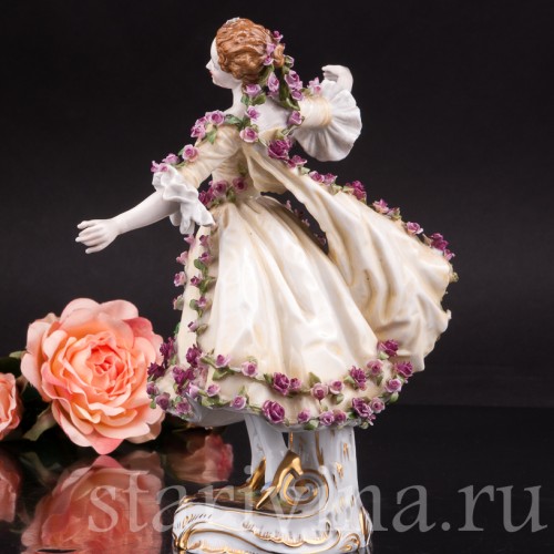 Фарфоровая статуэтка Танцовщица Камарго, Dressel, Kister & Co, Германия, нач. 20 в.