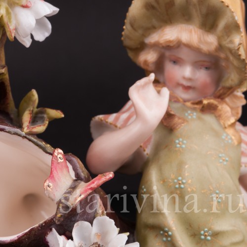 Фигурка из фарфора "Бабочка", Германия, 1860-1897 гг.