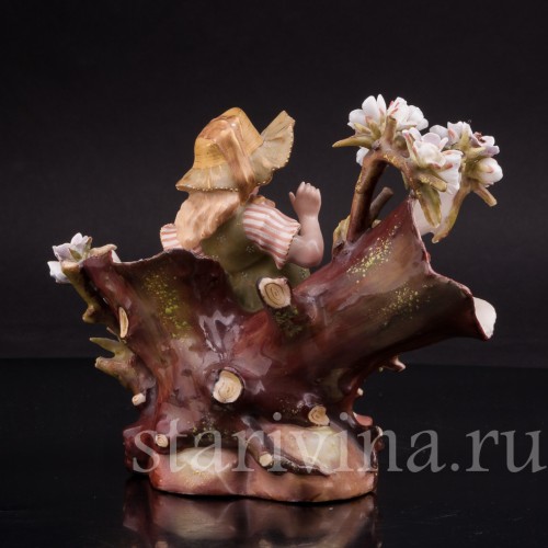 Фигурка из фарфора "Бабочка", Германия, 1860-1897 гг.