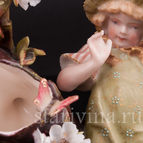 Фигурка из фарфора "Бабочка", Германия, 1860-1897 гг.