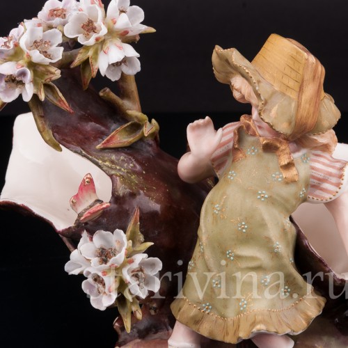 Фигурка из фарфора "Бабочка", Германия, 1860-1897 гг.