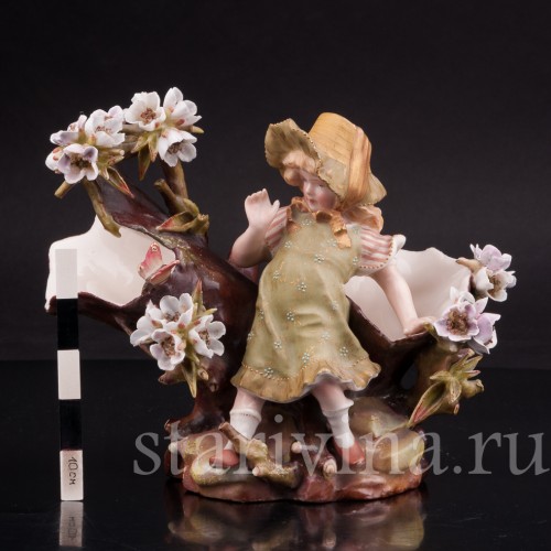 Фигурка из фарфора "Бабочка", Германия, 1860-1897 гг.