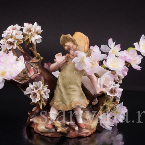 Фигурка из фарфора "Бабочка", Германия, 1860-1897 гг.