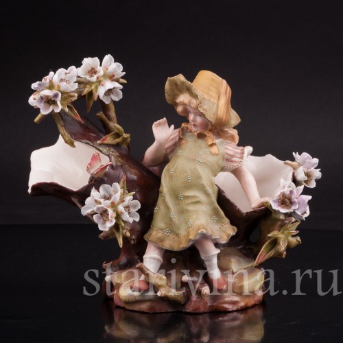 Фигурка из фарфора "Бабочка", Германия, 1860-1897 гг.