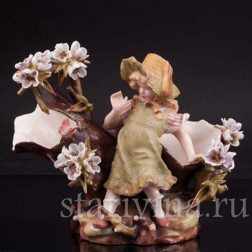 Фигурка из фарфора "Бабочка", Германия, 1860-1897 гг.