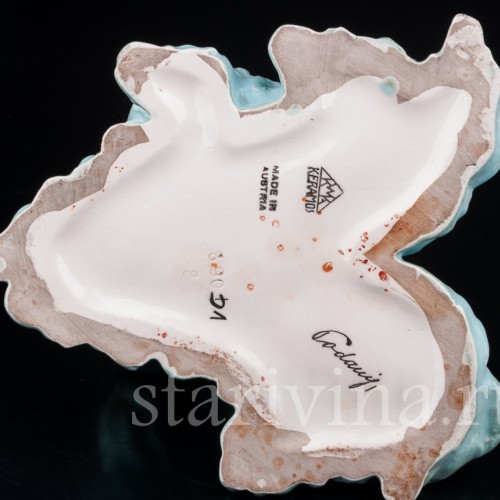 Фигурка из фарфора Две болонки, Keramos, Австрия, пер. пол. 20 в.