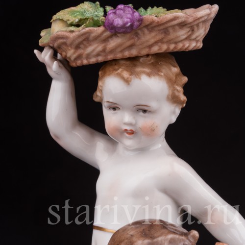 Фарфоровая статуэтка Аллегория лета, Muller & Co, Германия, кон. 19 - нач. 20 вв.