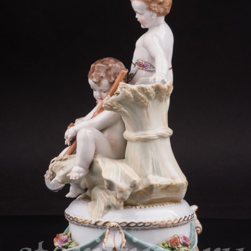 Фарфоровая статуэтка Аллегория лета, Muller & Co, Германия, кон. 19 - нач. 20 вв.