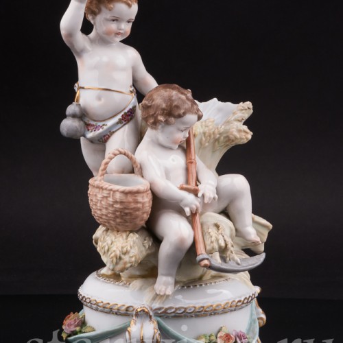 Фарфоровая статуэтка Аллегория лета, Muller & Co, Германия, кон. 19 - нач. 20 вв.