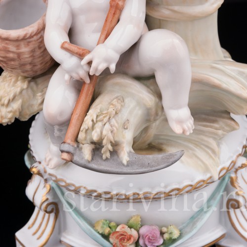 Фарфоровая статуэтка Аллегория лета, Muller & Co, Германия, кон. 19 - нач. 20 вв.